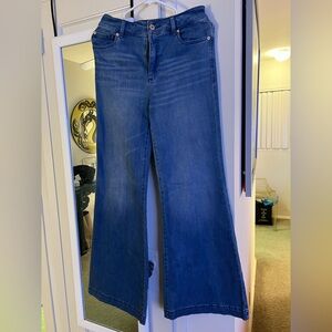 I.N.C. Denim Fasion Basic Flair High Rice size 6/28